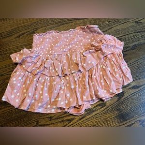 Sunshine daydreamer skirt in pink with white polka dots from Rock n Rags💗💖